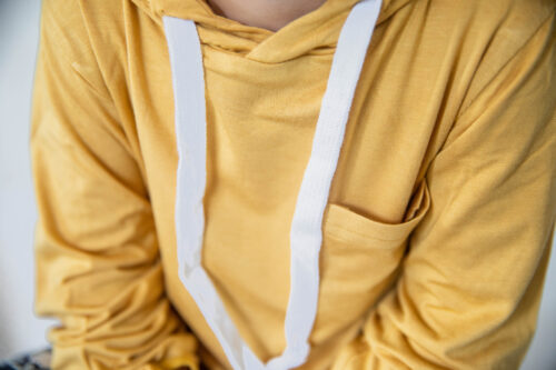 Kids Bamboo SunShirt Yellow - Image 3