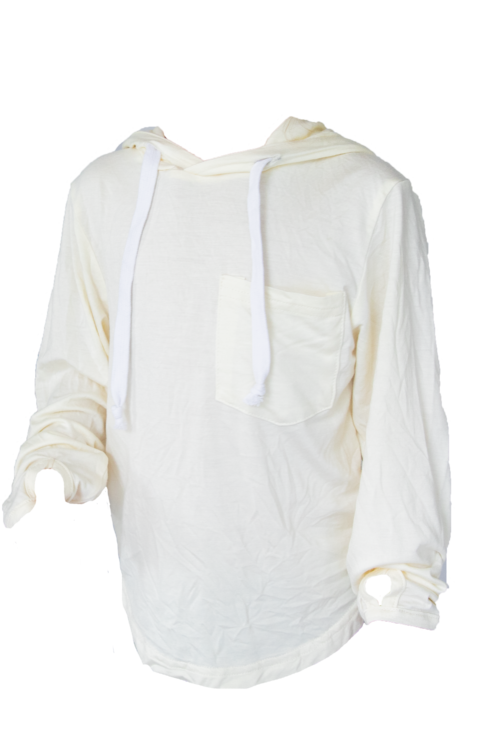 Kids Bamboo Sunshirt Cream white