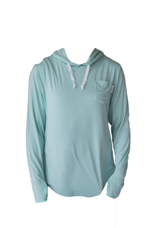 Adult Bamboo Sunshirt Aqua - Image 2