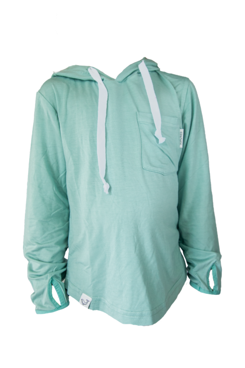 Kids Bamboo Sun-Shirt Aqua